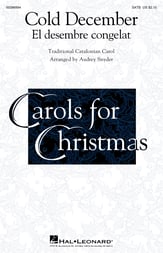 Cold December SATB choral sheet music cover